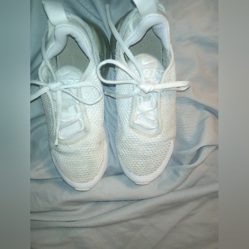 Girls White Nike Sneakers